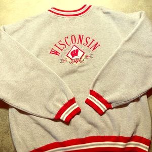 Vintage Wisconsin badgers crewneck